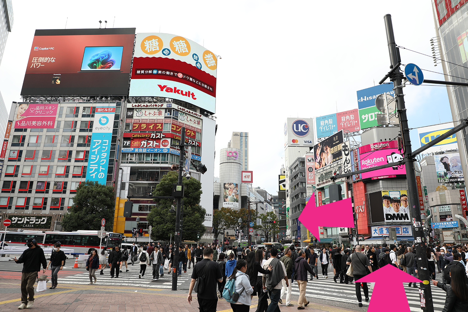 メンズライフクリニック 渋谷へのアクセスJR01